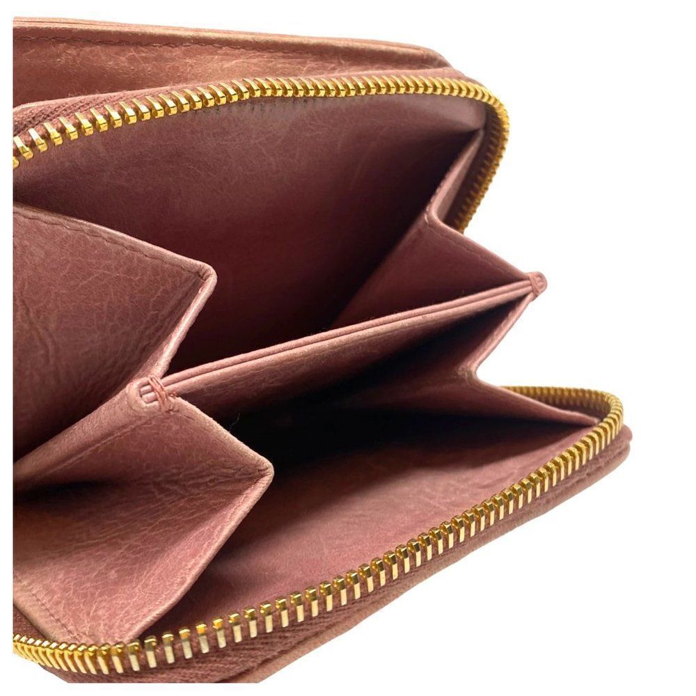 Miu Miu Pink Quilted Wallet - image 5